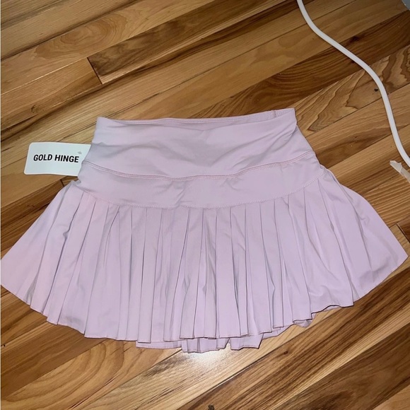 gold hinge Skirts Light Purple Gold Hinge Tennis Skirt Poshmark
